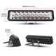 Додаткова світлодіодна LED-фара D21-54W, 18 smd, жовтий, білий, 10-30 B - зображення 4