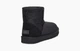 Чоботи жіночі уггі UGG CLASSIC MINI II CROC (розмір: 37,5 / US 6,5) 23,5 см чорні - зображення 3