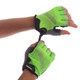 Велоперчатки с открытыми пальцами Zelart Madbike Action SK-01 размер XL Green-Black - изображение 2