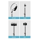 Штатив 210 см Jmary MT-75 з кріпленням 1/4 для LED лампи/камери/фотоапарата/GoPro Трипод Black | 771002 - зображення 3