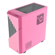 Корпус компьютерный GameMax Contac COC PW без блока питания/E-ATX/RGB-подсветка/боковое окно Розовый - изображение 2