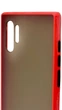 Чехол Matte Color на Samsung Galaxy Note 10 Plus красный - изображение 3