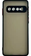 Чохол Matte Color на Samsung Galaxy S10 чорний - зображення 1