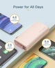 Power Bank Kuulaa 26800mAh Pink - зображення 3