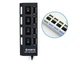 ЮСБ ХАБ USB HUB USB 2.0 4 портовый с кнопками включения для ПК и ноутбуков чёрный Без Бренда (704220) - изображение 4