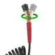 Шланг BLACK M-Flex STORM, 20 м, 5,5*8 мм, спиральный полиуретановый c поворотным шарниром, латунными быстроразъемными соединениями INTERTOOL PT-1792 - изображение 3