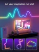Неонова стрічка світлодіодна Різнокольорова "Rope Light" 5м, гнучкий неон - діодна лента (VS7006266) - зображення 2
