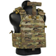 Плитоноска G-Force M8 Military Plate Carrier - Multicam M с Тройным Подсумком на 6 Магазинов АК с быстрым сбросом - изображение 2