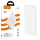 Зовнішній аккумулятор Павербанк HOCO J91 Power Bank 10000mAh White - зображення 5