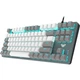 Клавиатура Aula F3287 Keycap KRGD Blue USB UA White/Grey (6948391240688) - изображение 9