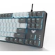 Клавиатура Aula F3287 Keycap KRGD Blue USB UA White/Grey (6948391240688) - изображение 3