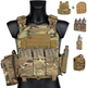 Плитоноска G-Force M7M Base Military Plate Carrier Multicam - Мультикам с Подсумками - изображение 2