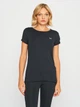 Спортивная футболка для бега женская Under Armour UA HG Armour SS 1328964-001 S Черная (192564613571) - изображение 1