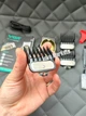 Професійна акумуляторна машинка для стрижки волосся VGR V-658 з функцією тримера і 4 насадками - зображення 7