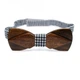 Дерев'яна Краватка-Метелик Gofin wood 11,5х4,5 см (acs0002940) - зображення 2