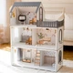 Кукольный домик NestWood Люкс Лайт Еко дом для кукол Барби, мебль 7 ед (kdb005ecoL) - изображение 3