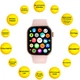 Смарт-годинник AURA X3 Pro 47mm Pink (SWAX347P) - зображення 4
