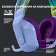 Навушники Logitech G733 Lightspeed Wireless RGB Gaming Headset Lilac (981-000890) - изображение 5