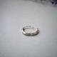 Серебряная сережка кольца 10 мм поштучно серебро 925 56058 0.50г - изображение 3