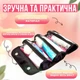 Органайзер для хранения косметики дорожный NAZIM вместительный на 3 отделения из влагоотталкивающего текстиля - изображение 3