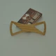 Бабочка Bow Tie House Basic деревянная смелая 05311 - изображение 1
