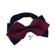 Бабочка Bow Tie House Burgundy уголком 10277 - изображение 2