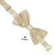 Метелик Bow Tie House шовковий слонова кістка (Ivory) 10383 - зображення 5