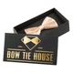 Метелик Bow Tie House шовковий ніжно-персиковий 10384 - зображення 2
