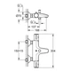 Grohe Grohtherm 800 (34567000) термостатический смеситель для ванны (термостат) - изображение 4