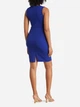 Платье миди летнее женское Calvin Klein 591883512 10 Синее (1159788547) - изображение 5