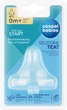 Соска силиконовая для бутылочек с широким горлышком Canpol Babies EasyStart Мини с рождения 1 шт (21/719) - изображение 2