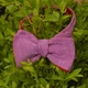 Галстук-бабочка Bow Tie House Basic льняная двухсторонняя (красный;фиолетовый) 05943 - изображение 7