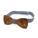 Деревянная галстук-бабочка Gofin wood 11,5х4,5 см 000030542 - изображение 3