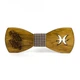 Галстук Бабочка деревянный Gofin wood 11,5х4,5 см (acs0002637) - изображение 1