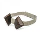 Деревянная галстук-бабочка Gofin wood 11,5х4,5 см 000030569 - изображение 4