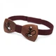 Дерев'яна Краватка-Метелик Gofin wood 11,5х4,5 см (acs0002562) - зображення 4