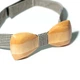 Галстук Бабочка деревянный Gofin wood 11,5х4,5 см (acs0002726) - изображение 4
