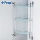 Полка стеклянная тройная угловая 250x250 Frap F1907-3 1/10 - изображение 4