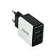 Мережевий зарядний пристрій Aspor A811 (ADC P15, 2USB/2.1A) + USB кабель Lightning- білий - изображение 1