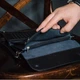 Чёрный кожаный мужской клатч Grande Pelle 704610 - изображение 3
