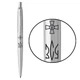 Ручка шариковая Parker JOTTER ARMY Stainless Steel CT BP Эмблема ВСУ + Трезубец ЗСУ 16132_W101b - изображение 1