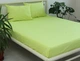 Простирадло на гумці 160х200х20 см та наволочки 2х50х70 см Tag Tekstil (Sunny Lime) - зображення 1