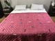 Покрывало с геометрией Страйк 140х220 см CottonTwill Бордовый 000240981 - изображение 1