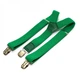 Подростковые подтяжки 80х2,5-3 см Gofin suspenders Зеленый (2000000439563) - изображение 1