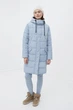 Длинная зимняя женская куртка Finn Flare FWB11068-124 down fill голубая L - изображение 1