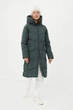Длинная женская зимняя куртка Finn Flare FWB110138-530 зеленая L - изображение 2