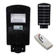 Ліхтар вуличний на стовп UKC Solar Street Light 1VPP Remote 45 Вт Чорний - зображення 1