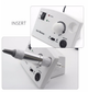 Аппарат фрезер для маникюра и педикюра Nail Drill Pro ZS-602 65Вт. 45000об/мин.Белый арт04499 - изображение 7