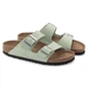 Біркеншток шльопанці Birkenstock Arizona Vegan Matcha екошкіра босоніжки тапки 1024056 жіночі 38 розмір - зображення 13