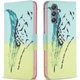 Чохол з малюнком Deexe Color Wallet для Samsung Galaxy M34 (M346) - Feather and Birds - зображення 1